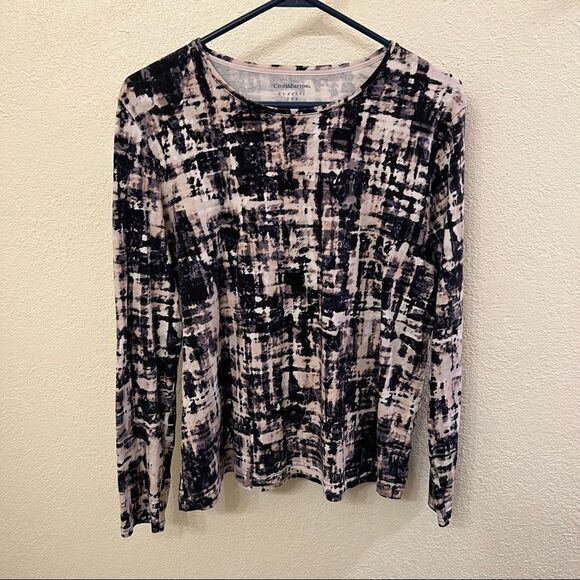Croft & Barrow Long Sleeve Classic Tee Size L - Picture 1 of 4